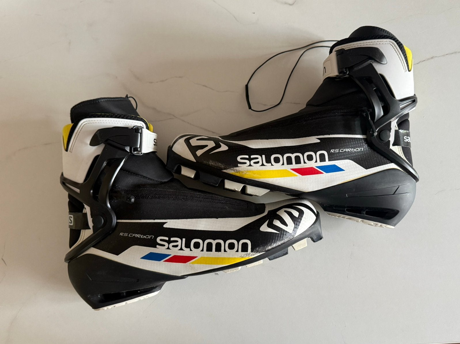 Nette Salomon RS Carbon schaatsschoenen maat 46, Overige merken, Klapschaats, Combinoren, Ophalen of Verzenden