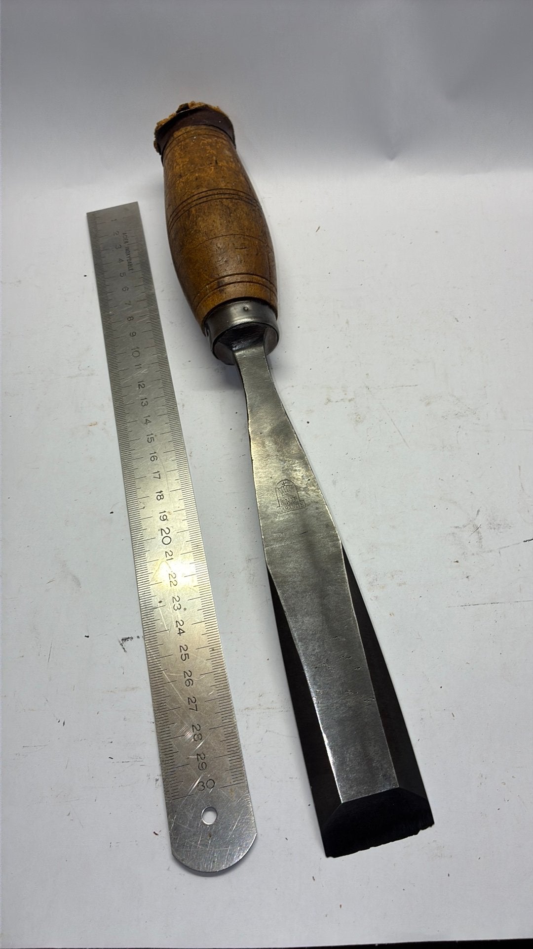 JNIJ nooitgedagt beitel 38mm 33cm, Antiek en Kunst, Ophalen of Verzenden