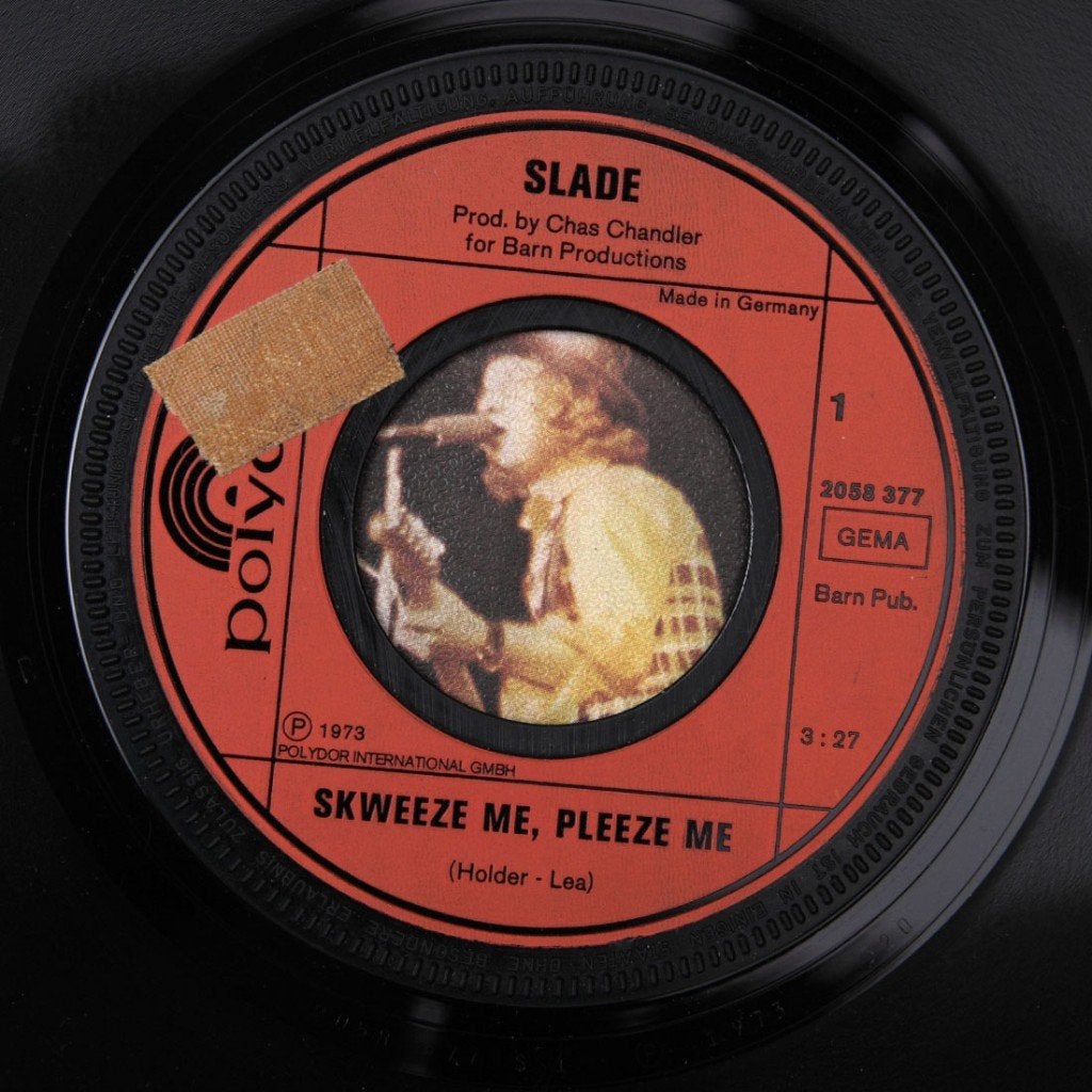 SKWEEZE ME PLEEZE ME Slade BRITPOP GLAMROCK HIT / 1973, Verzenden, Zo goed als nieuw, 7 inch, Pop