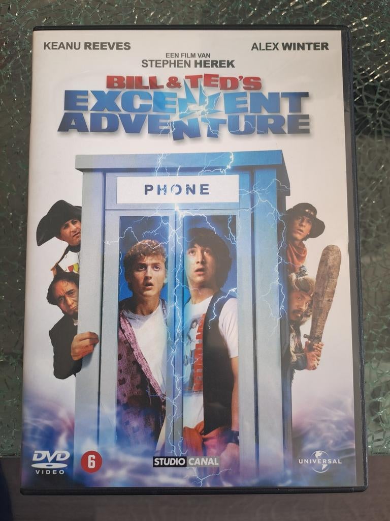 Bill & Ted's excellent adventure (dvd), Alle leeftijden, Ophalen of Verzenden, Zo goed als nieuw, Actiekomedie