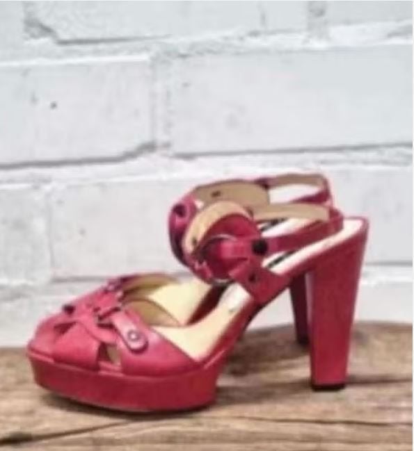 Muxart - Prachtige leren sandalen maat 38 - Nieuw, Kleding | Dames, Nieuw, Muxart, X, Rood