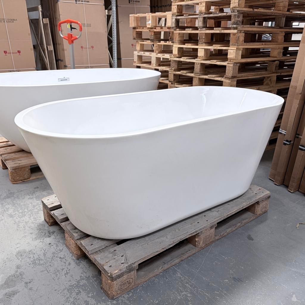 Vrijstaand Ligbad 160cm – Mega Deal Nieuw 160/75/58 nr275