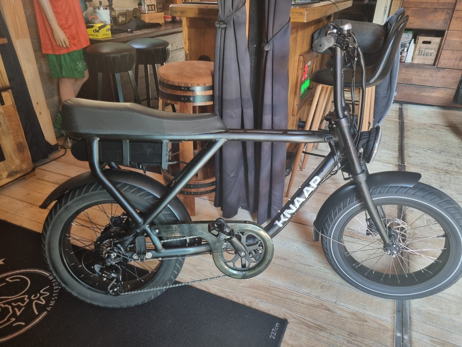 Knaap Ams Fatbike. Lees beschrijving, Zo goed als nieuw, Minder dan 47 cm, 50 km per accu of meer, Ophalen