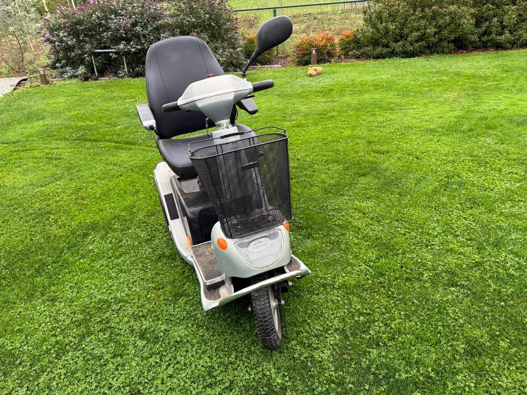 Te koop scootmobiel in goede staat, Overige merken, Gebruikt, 16 t/m 25 km, Ophalen of Verzenden