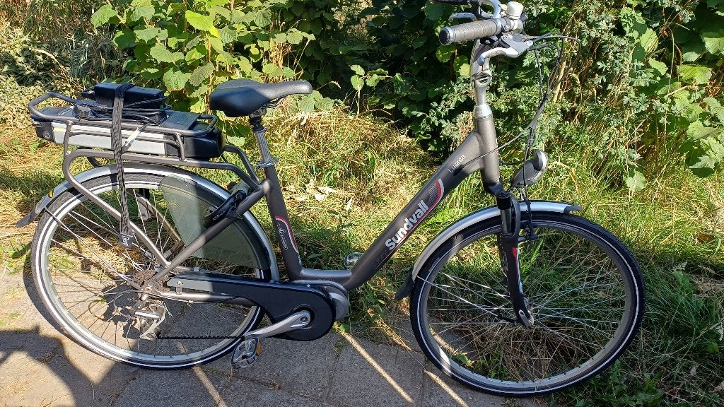 elecktrische fiets sundvall middenmotor, Fietsen en Brommers, Zo goed als nieuw, 47 tot 51 cm, 50 km per accu of meer, Ophalen