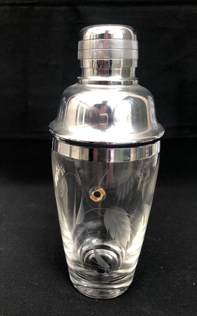 Kristallen Cocktail shaker - Jaren 50/60, Ophalen of Verzenden