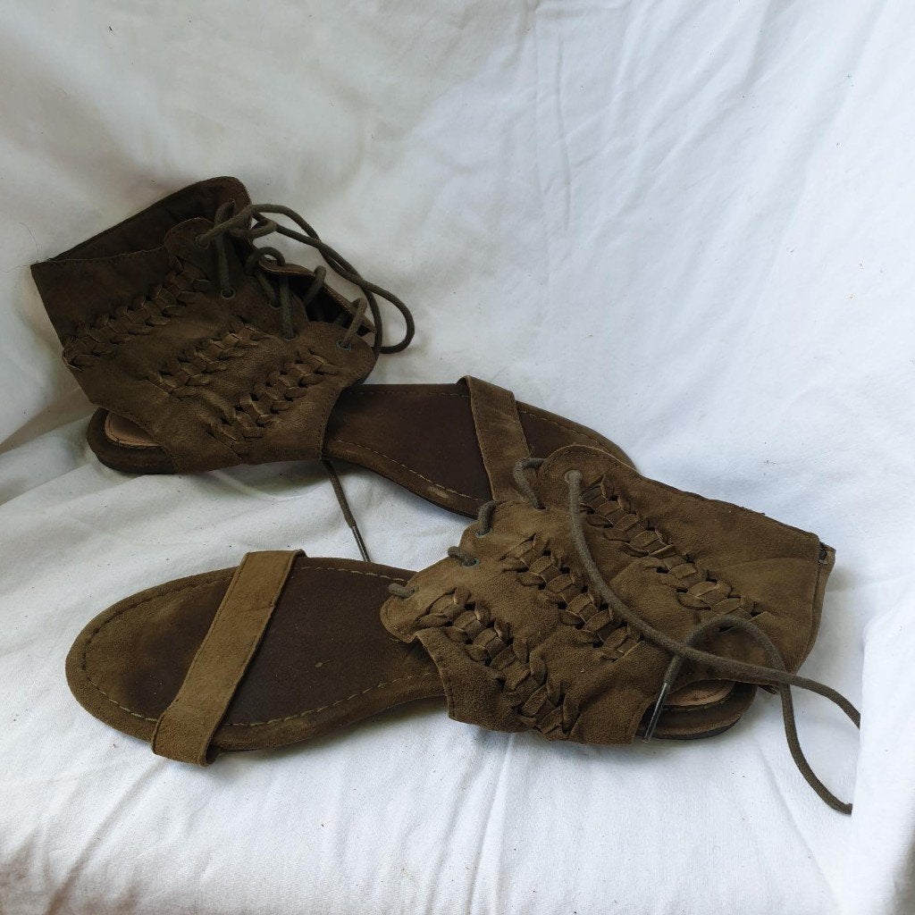 Gave sandalen. Mt 38. Merk Zara, Kleding | Dames, Schoenen, Bruin, ., Zo goed als nieuw, .