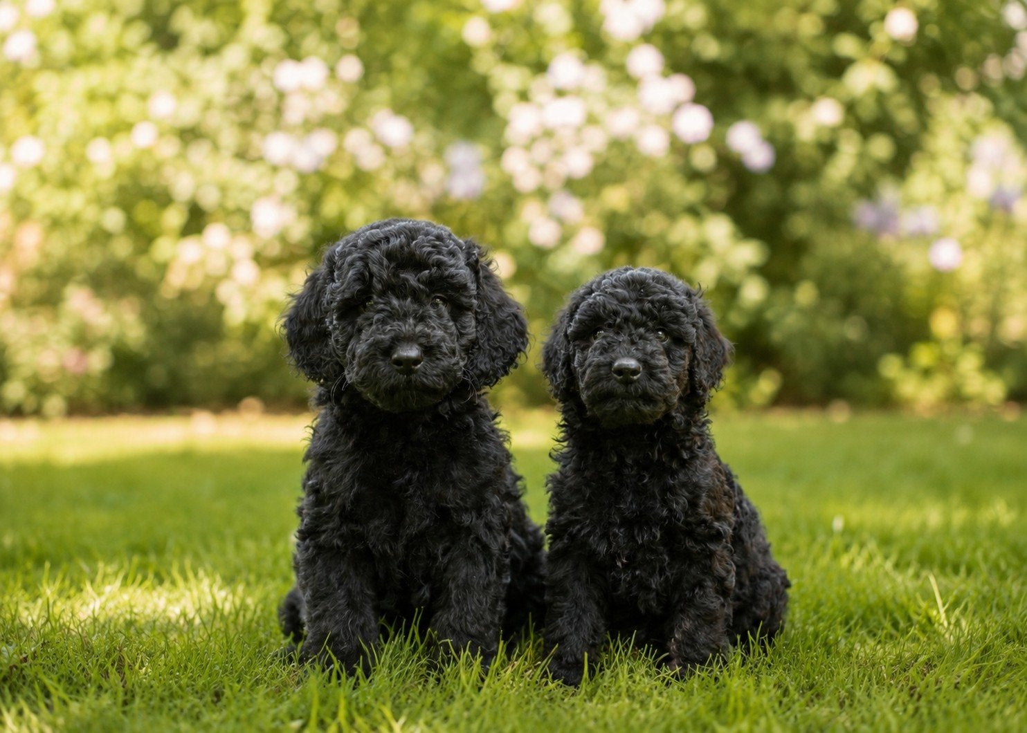 Nog maar 2 prachtige medium Labradoodle reutjes beschikbaar, Dieren en Toebehoren, Parvo, Overige rassen, 8 tot 15 weken, Meerdere