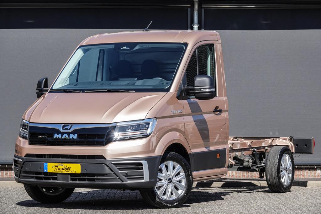 MAN TGE 35 | 177Pk Aut. | 3.180 | L3 | Chassis-Cabine | Next, Auto's, Bestelauto's, Bedrijf, Te koop, ABS, Achteruitrijcamera