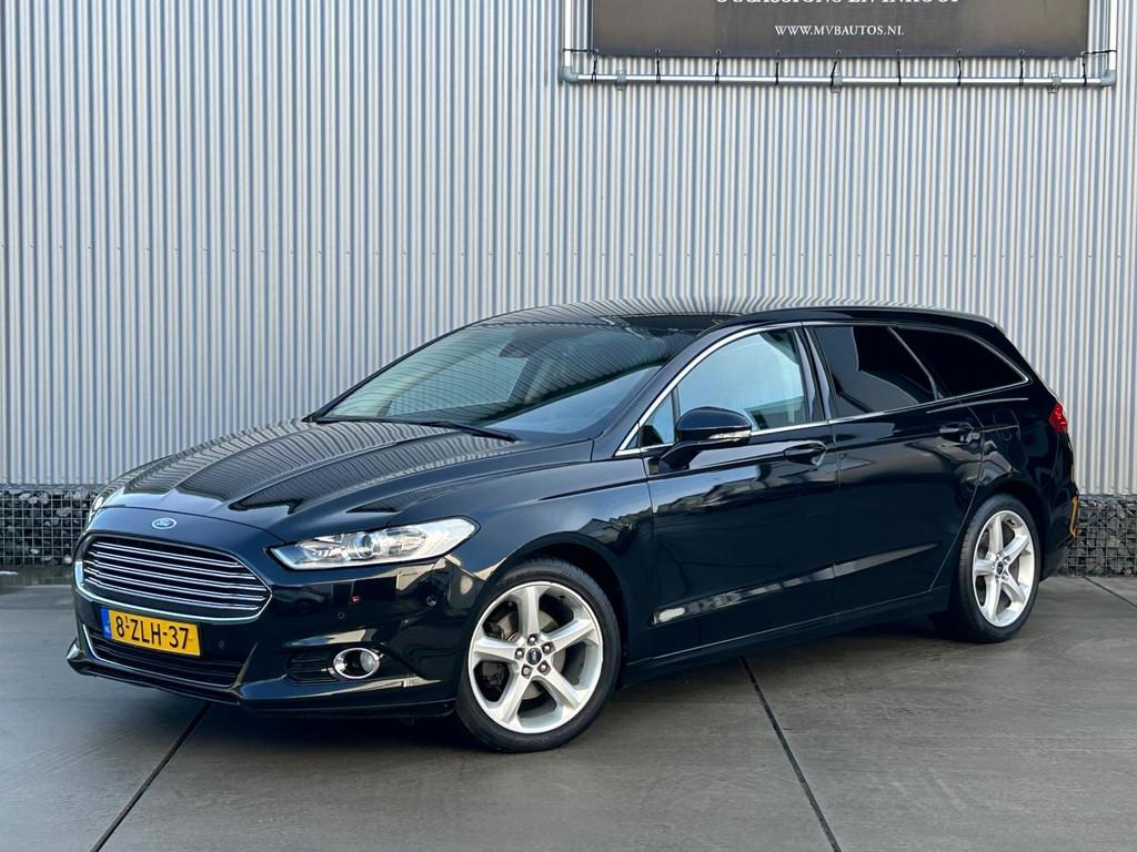 Ford Mondeo Wagon 1.6 TDCi Titanium, EXPORT PRIJS! Navi, Cli, Auto's, Voorwielaandrijving, Stof, Gebruikt, 4 cilinders