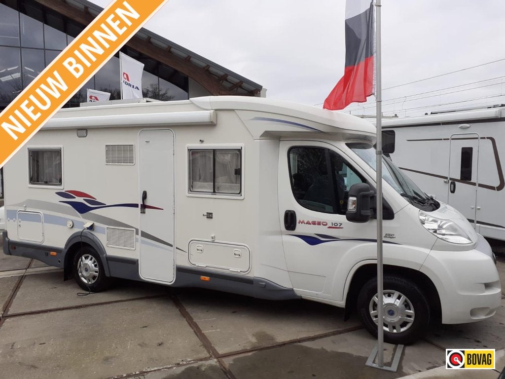 Challenger Mageo 107 zorgvuldig onderhouden !!, Ringverwarming, Fiat, Tot en met 2, 6 tot 7 meter