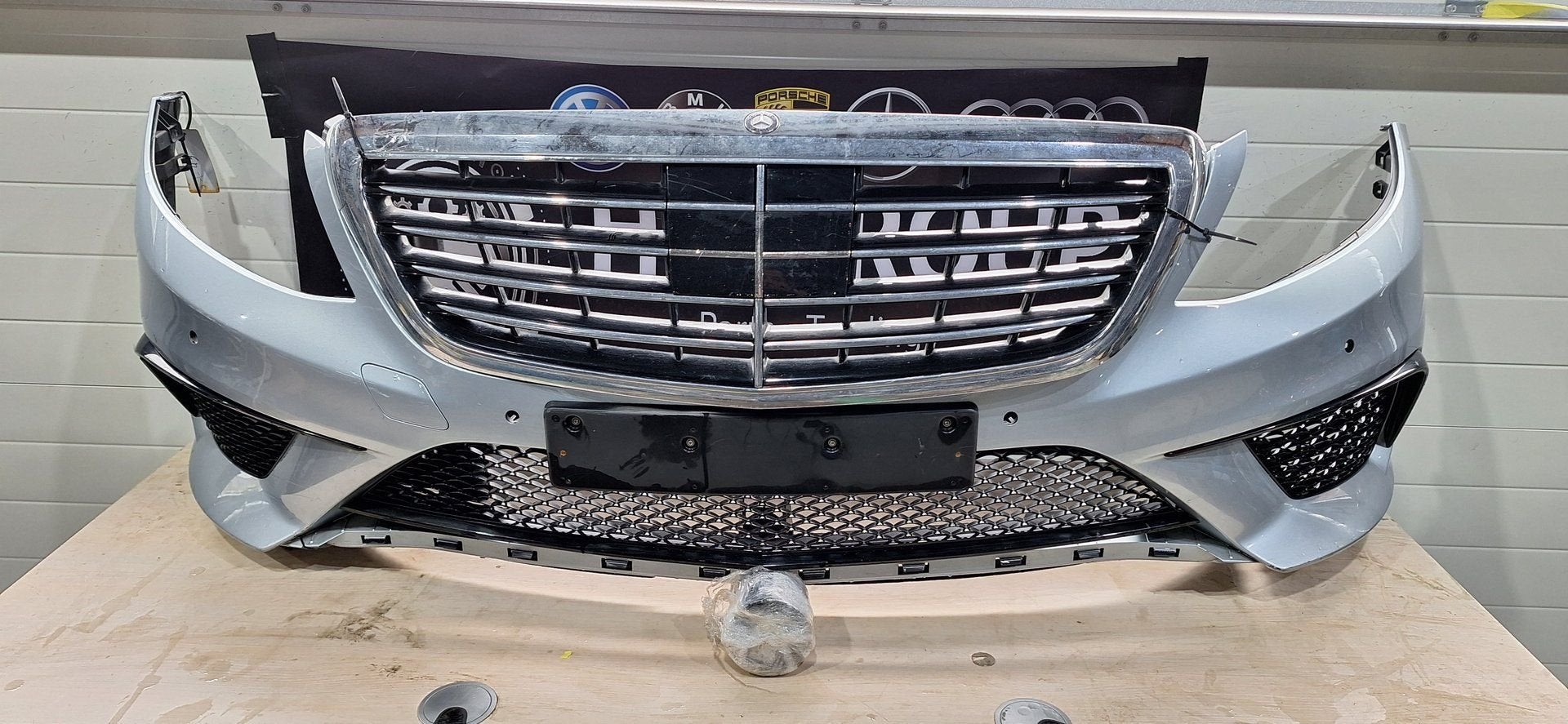 Voorbumper Mercedes-Benz S W222, Gebruikt, -, Voor, -