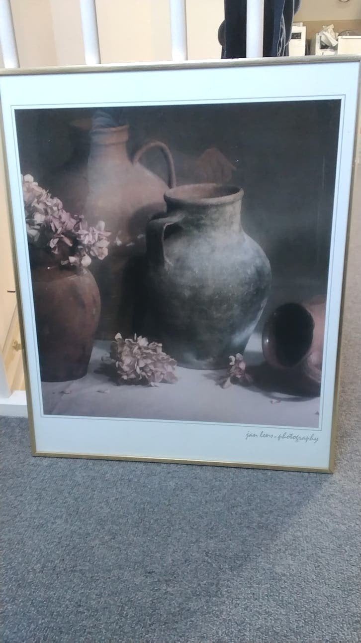 Poster  in lijst van Jan Lens (Gratis afhalen ), Ophalen