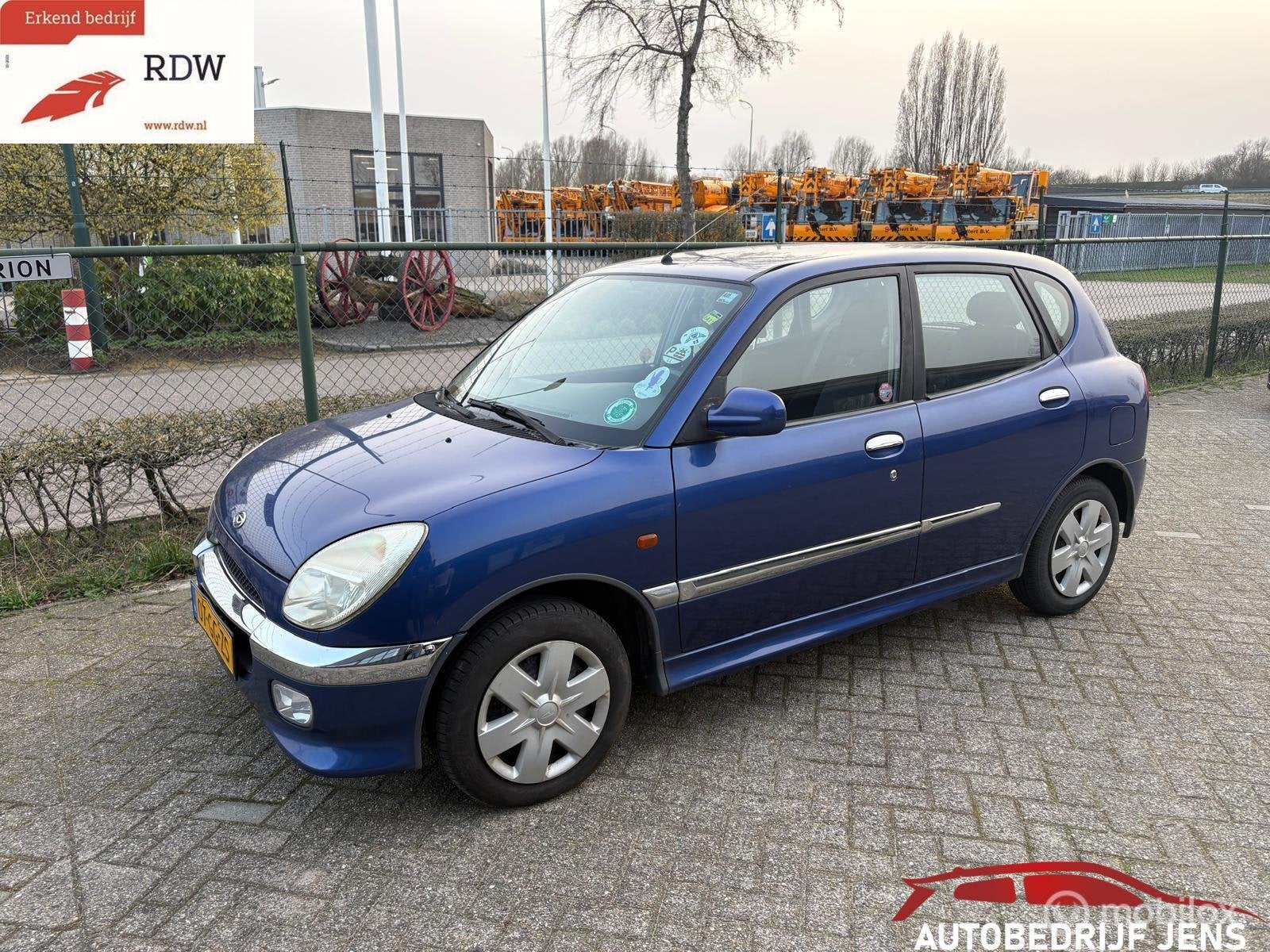 Daihatsu Sirion 1.3-16V VTi, Auto's, Voorwielaandrijving, Gebruikt, 4 cilinders, Blauw