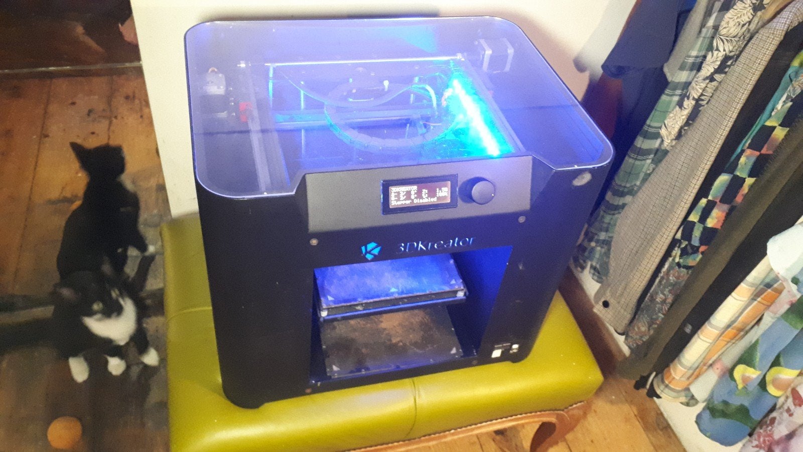 3dKreator Motion 3dprinter, Computers en Software, Ophalen, Gebruikt, Onbekend, Filament