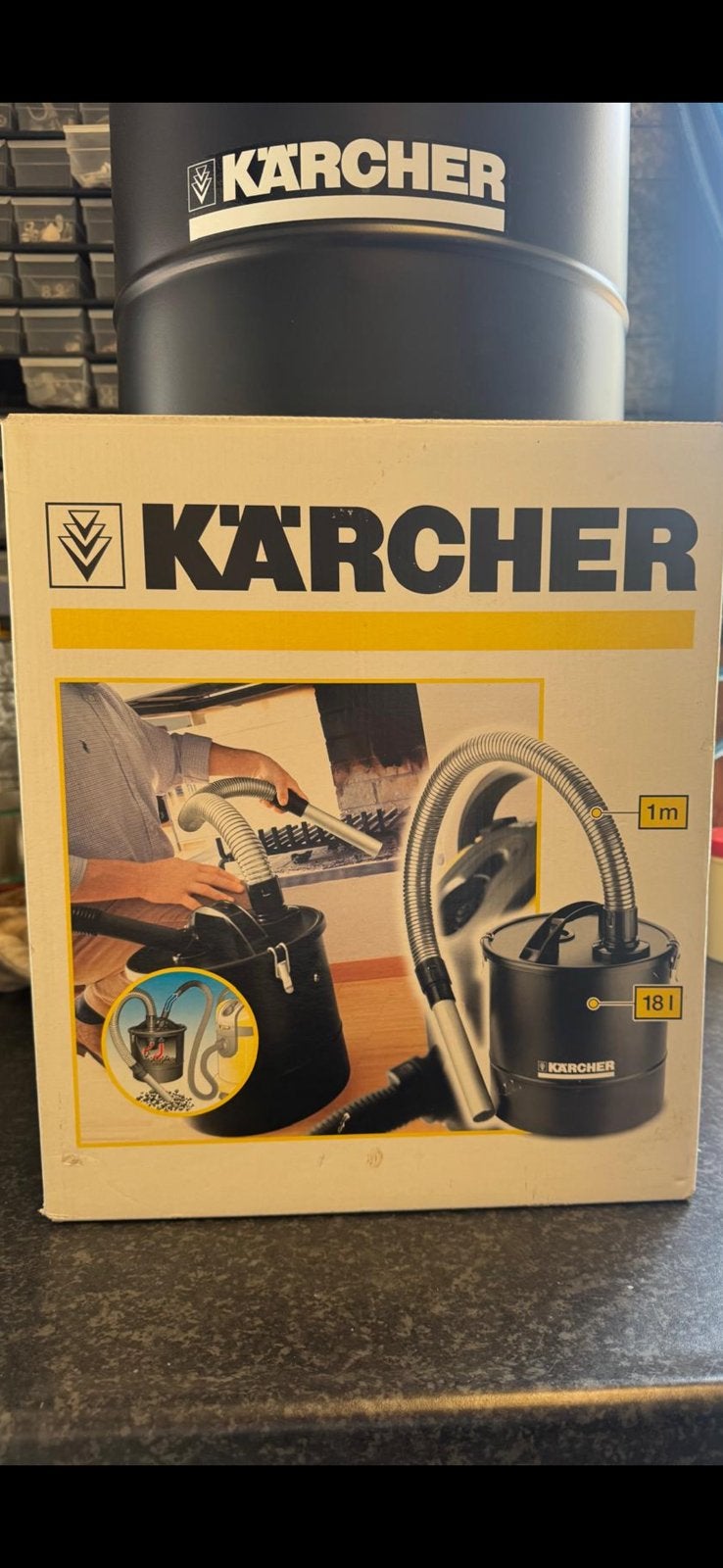 Karcher aszuiger, Witgoed en Apparatuur, Stofzuigers, Ophalen, Nieuw, Overige typen, Kärcher