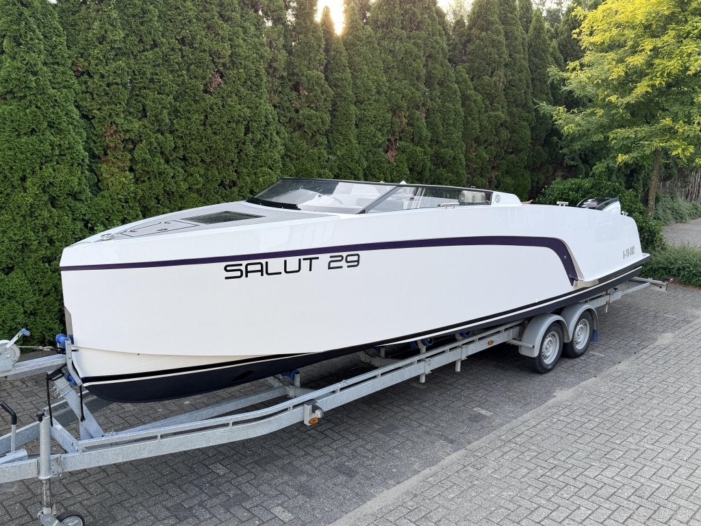 Salut 29 Kajuit Tender 200pk! VOL OPTIES!!, Overige merken, 9 m, Kajuitboot, Aluminium