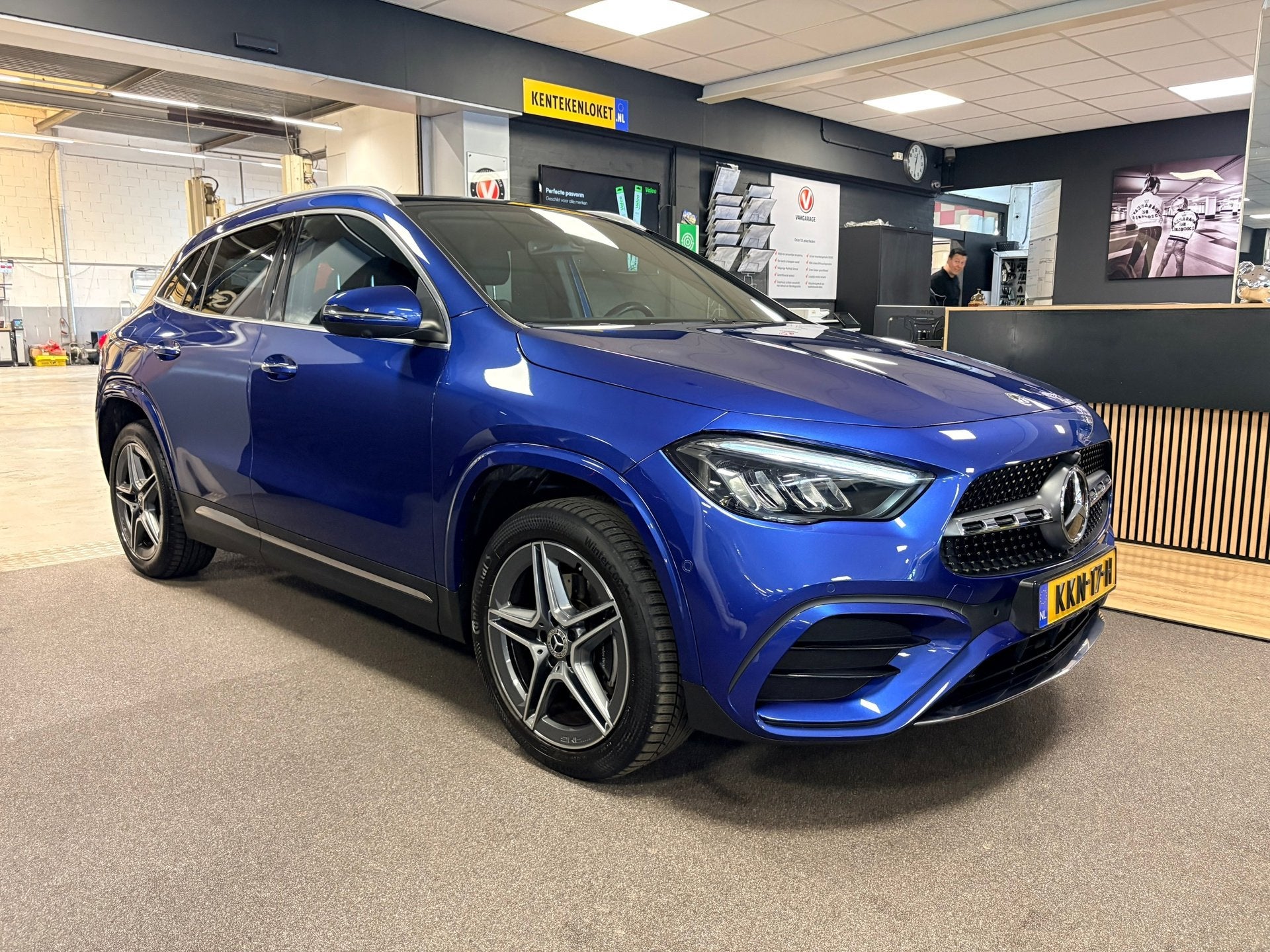 Mercedes-Benz GLA-klasse 250 e PHEV Star Edition AMG Line/na, 12 maanden, Blauw, 163 pk, Plug-in hybride