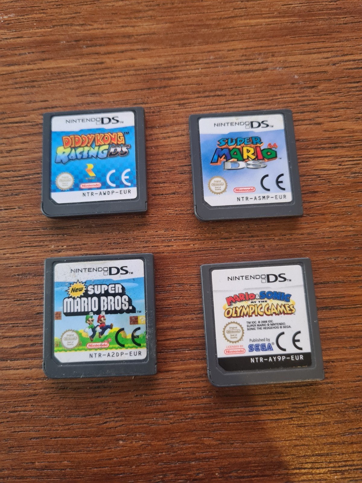 Nintendo DS Games: Mario, Diddy Kong Racing, Sonic, 1 speler, Verzenden, Zo goed als nieuw, Vanaf 3 jaar