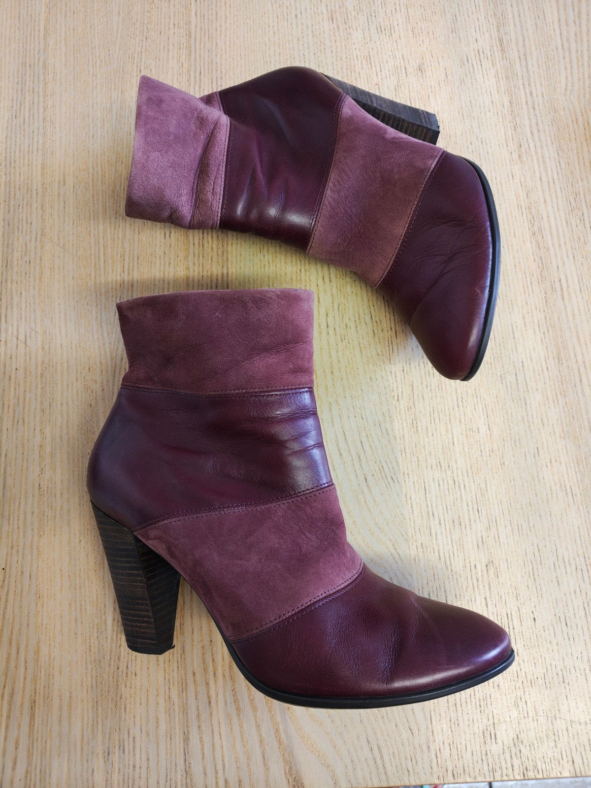 Ecco laarsje met hak 9 cm, maat 41, Kleding | Dames, Schoenen, Ecco, Overige kleuren, Lage of Enkellaarzen, Ophalen of Verzenden