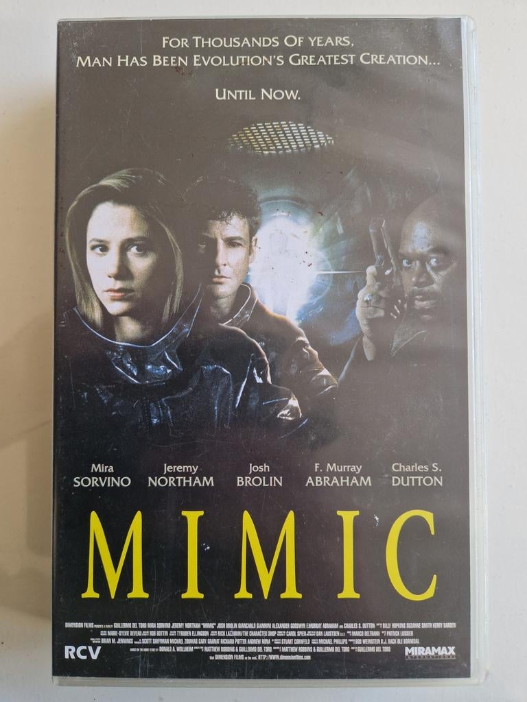 MIMIC [VHS] S.F. / Guillermo del Toro, Vanaf 16 jaar, Verzenden, Gebruikt, Science Fiction en Fantasy