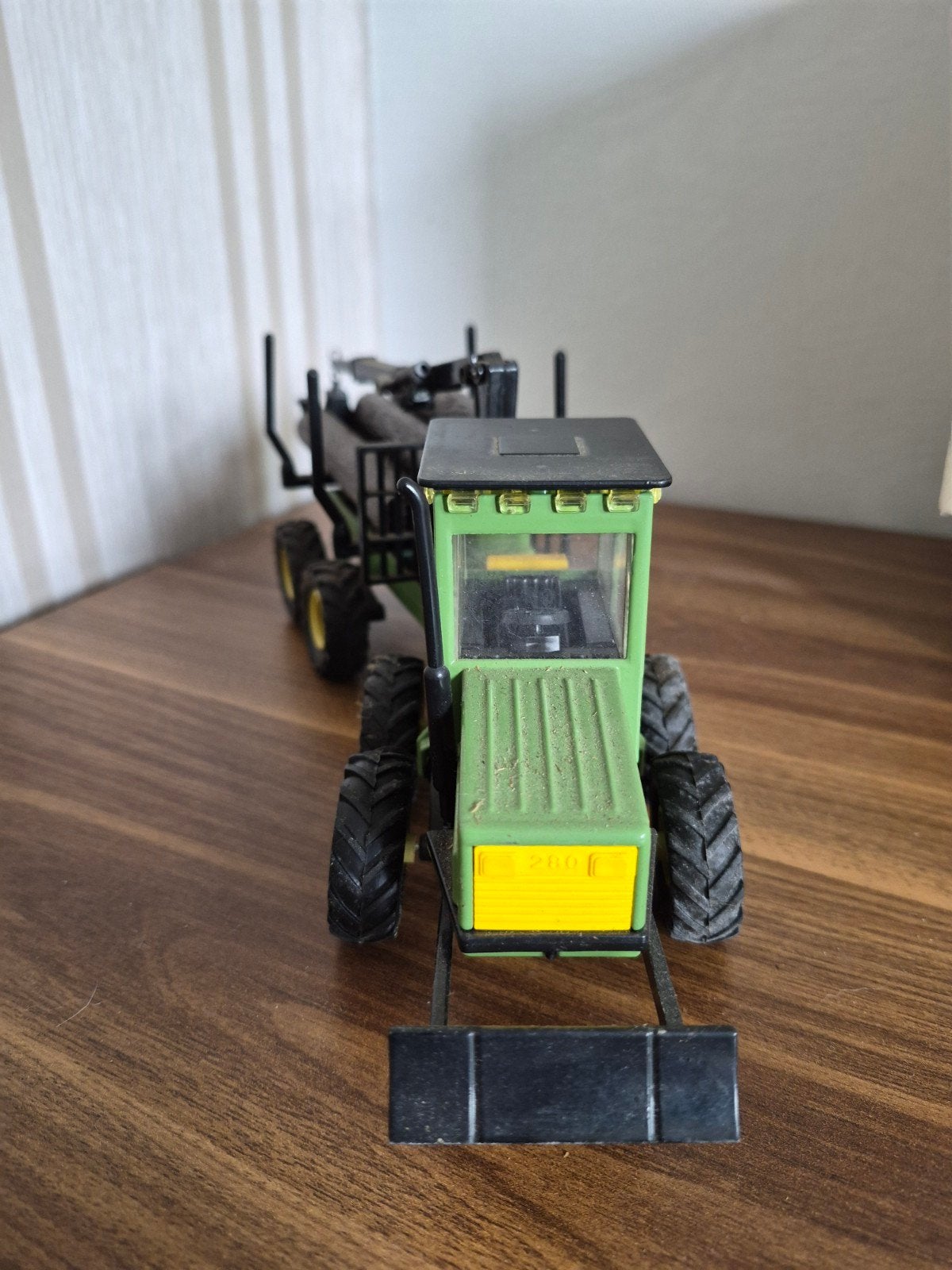 Siku OGA Master bosbouw tractor met aanhanger en boomstammen, Ophalen of Verzenden, Gebruikt