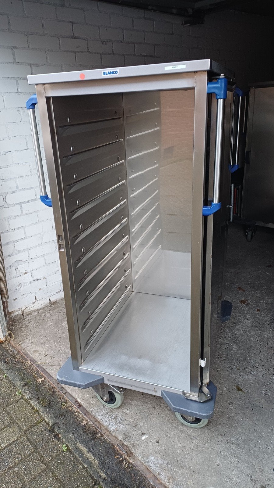 Blanco transportwagens - Nette staat, Made in Germany, Ophalen, Koelen en Vriezen