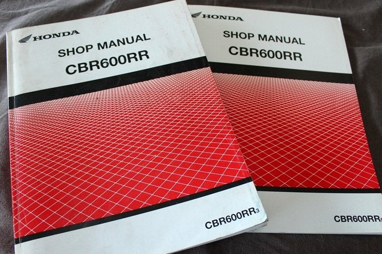 Honda CBR600RR 2003 2004 motorcycle shop manual CBR 600 RR, Motoren, Handleidingen en Instructieboekjes, Ophalen of Verzenden