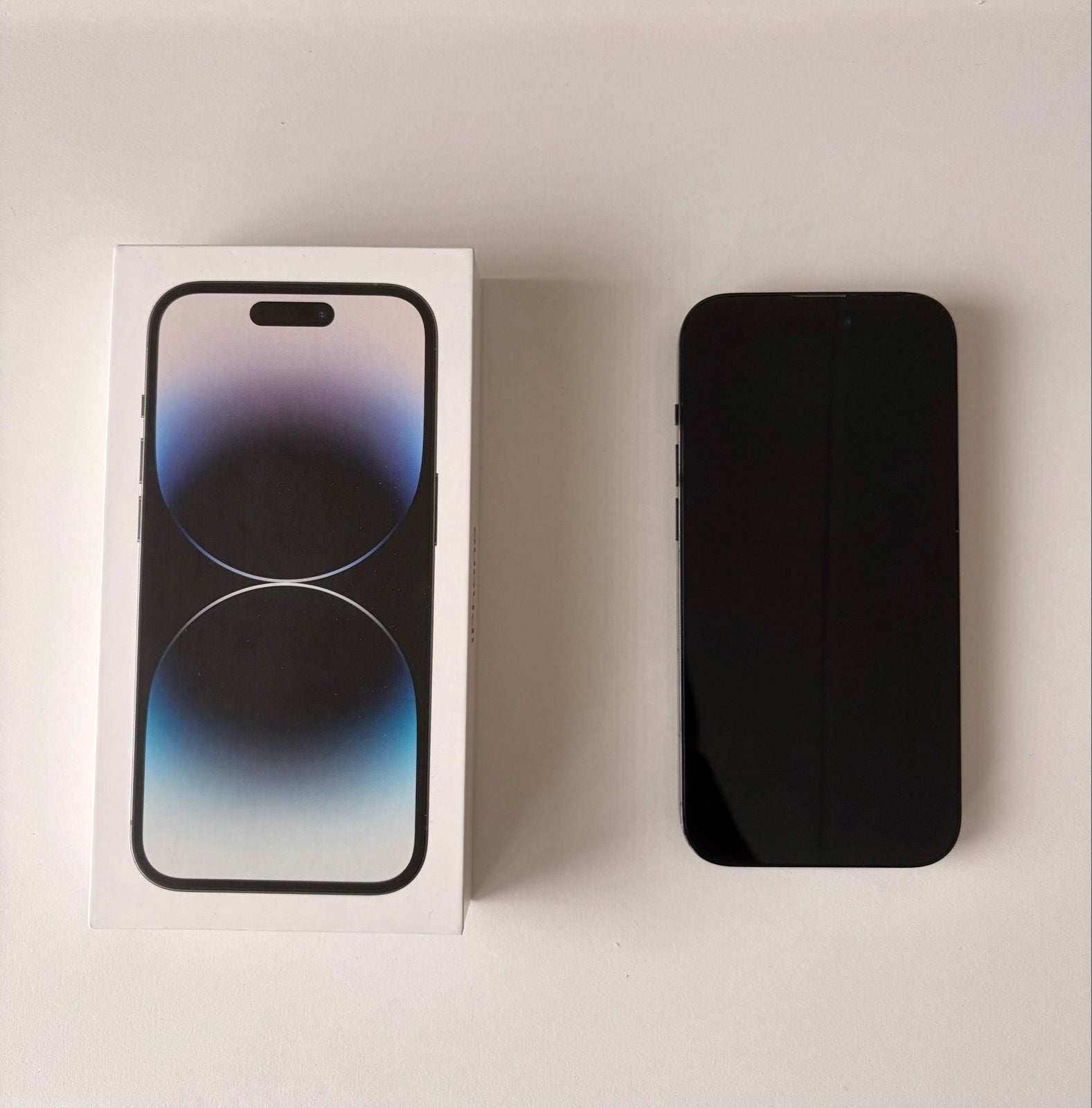 iPhone 14 Pro 128GB - 77%  Batterijconditie, Zwart, 77 %, Ophalen of Verzenden, Zonder simlock