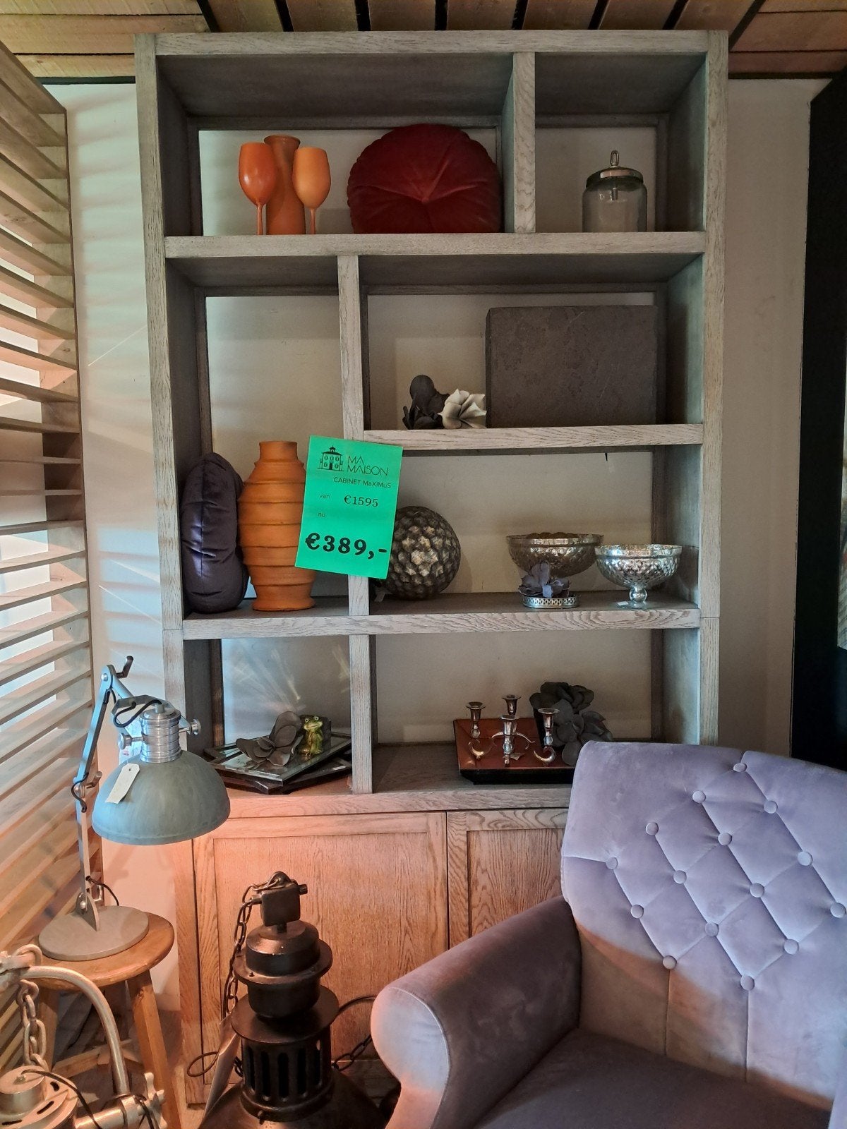 Cabinet Marcus VAN €1795 VOOR €389, Ophalen, 25 tot 50 cm, 200 cm of meer