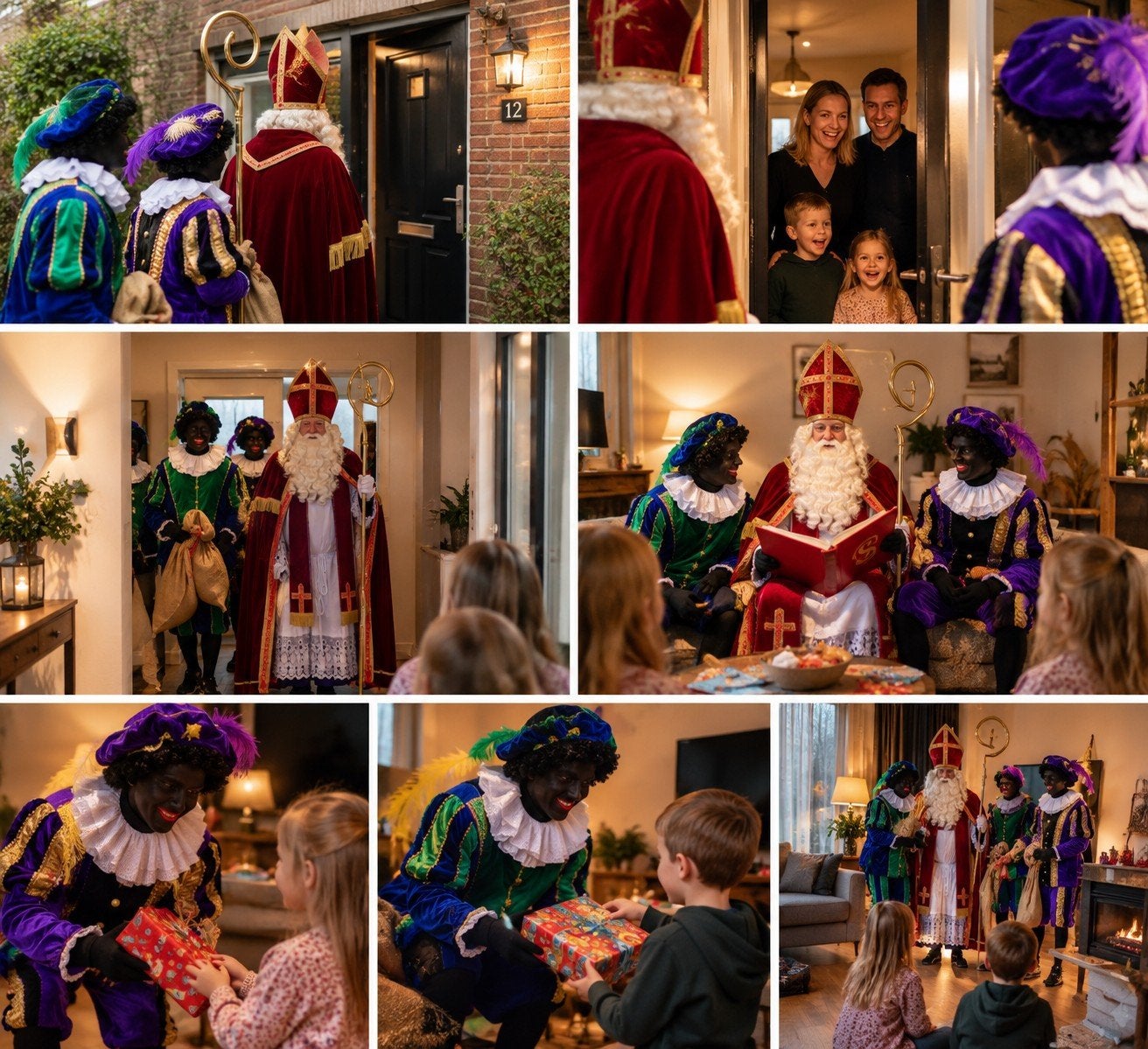 sinterklaas en pieten op huisbezoek omgeving goor, Ophalen, Nieuw