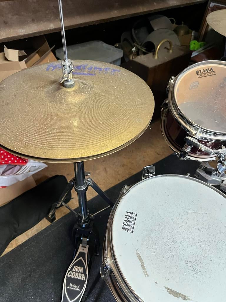 Compact drumstel / cocktail set - Ideaal voor kleine ruimtes, Ophalen, Gebruikt, Tama