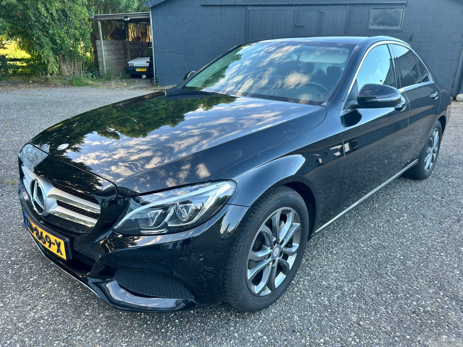 C180 Aut7 F1 ILS SYSTEM Ambient leder Parktronic Cam NAP ✅, Auto's, Mercedes-Benz, Automaat, 1800 kg, Zwart, Leder en Stof