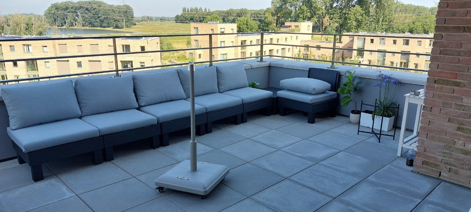 Zo goed als nieuwe loungeset van Keter, Tuin en Terras, Ophalen, Kunststof, 6 zitplaatsen, Zo goed als nieuw