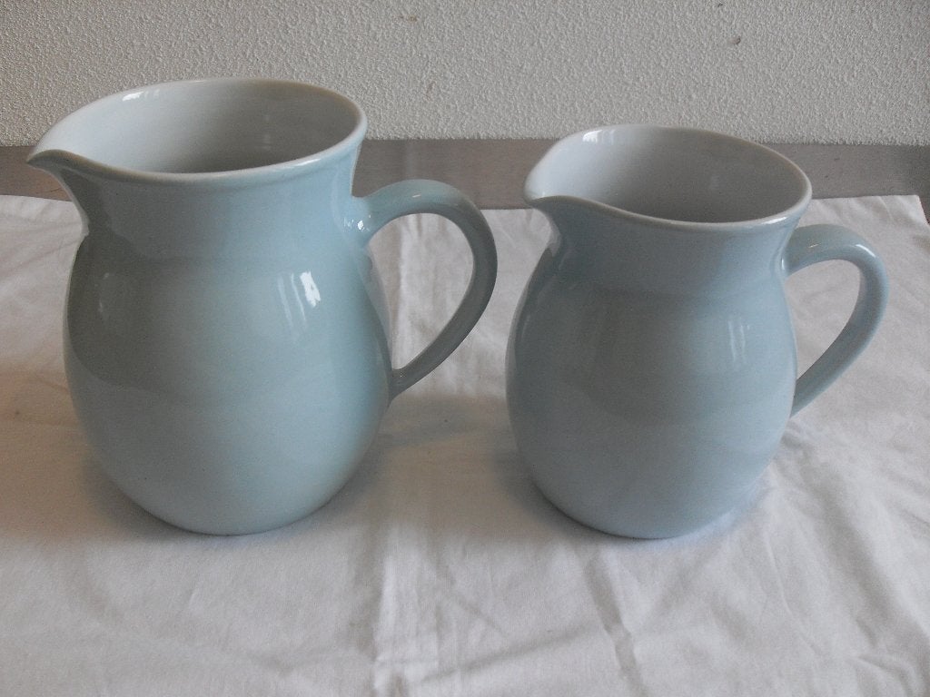 2 fris edam waterkannen licht blauw gemerkt, Ophalen of Verzenden, Zo goed als nieuw, Overige stijlen, Overige typen