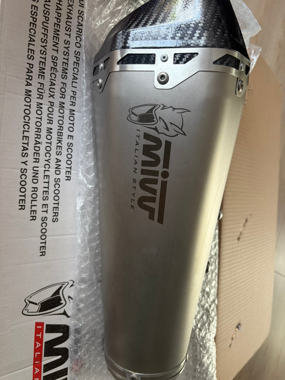 mivv delta race uitlaat systeem z650/650 vanaf 2024, Ophalen, Nieuw