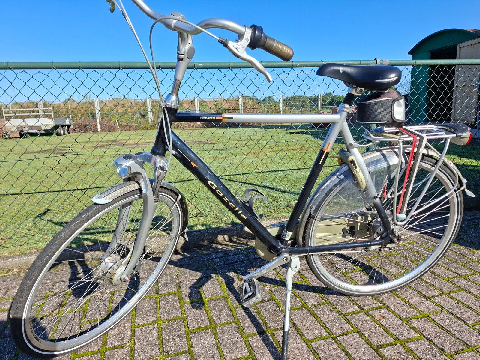 Gazelle herenfiets met 8 versnellingen, Ophalen, Gebruikt, Velgrem, Versnellingen