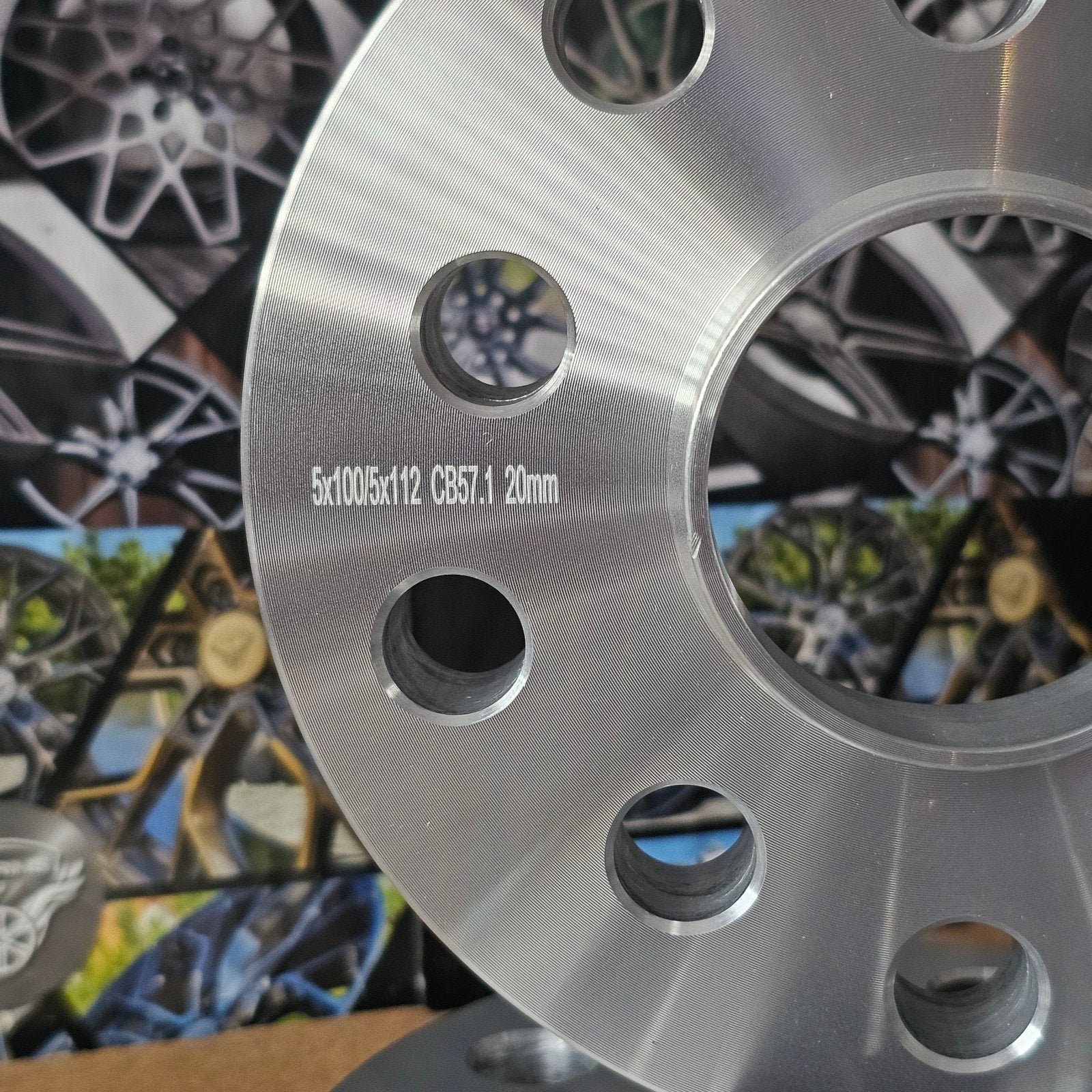 Spoorverbreders spacers Skoda kodiaq 5x112 57,1 20mm, Ophalen of Verzenden