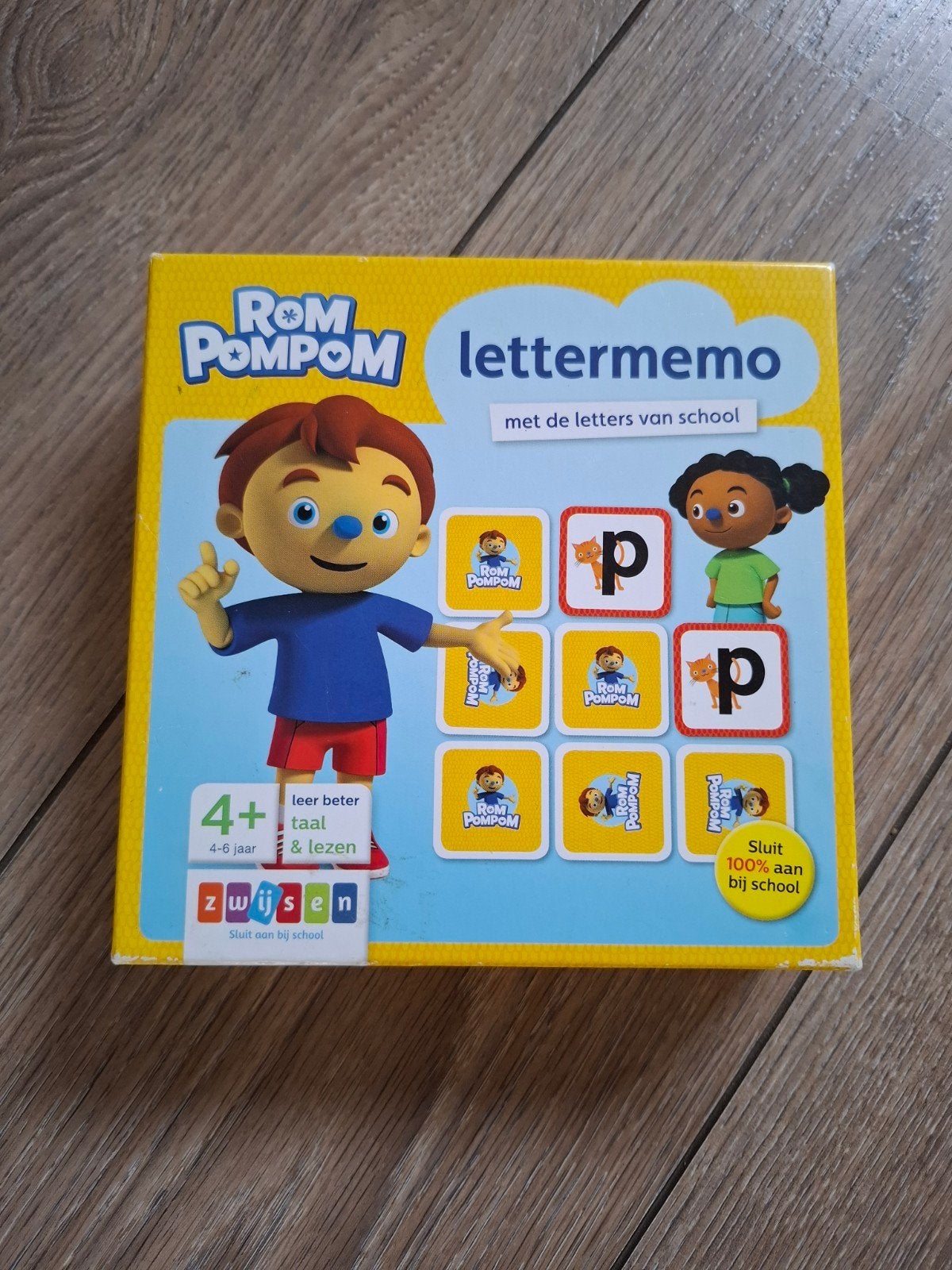 Rom Pom Pom Lettermemo (mist 1 kaartje), Ophalen, Zo goed als nieuw, Taal en Lezen