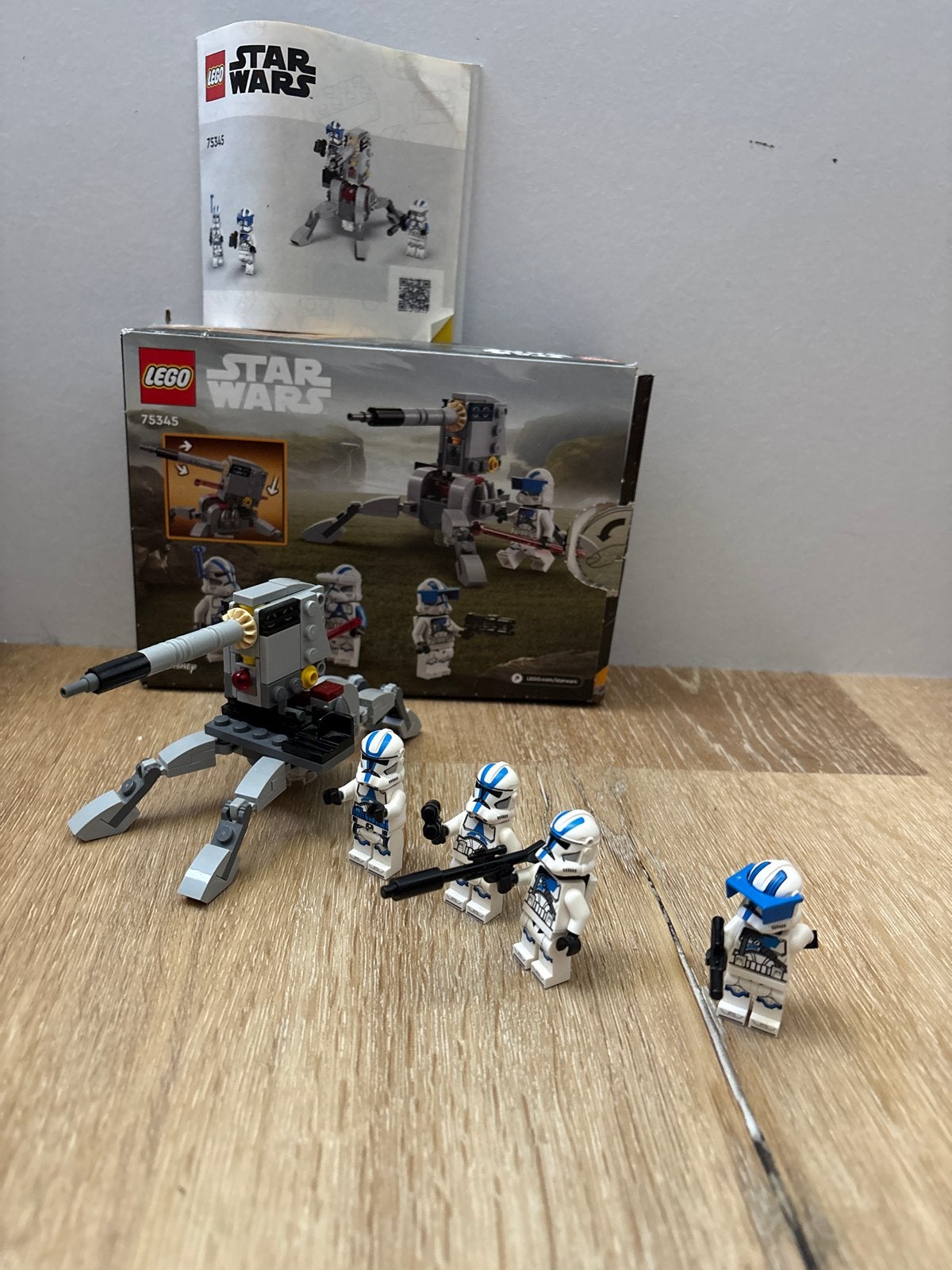 LEGO Star Wars 501st Clone Troopers Battle Pack 75345, Ophalen of Verzenden, Zo goed als nieuw, Overige merken