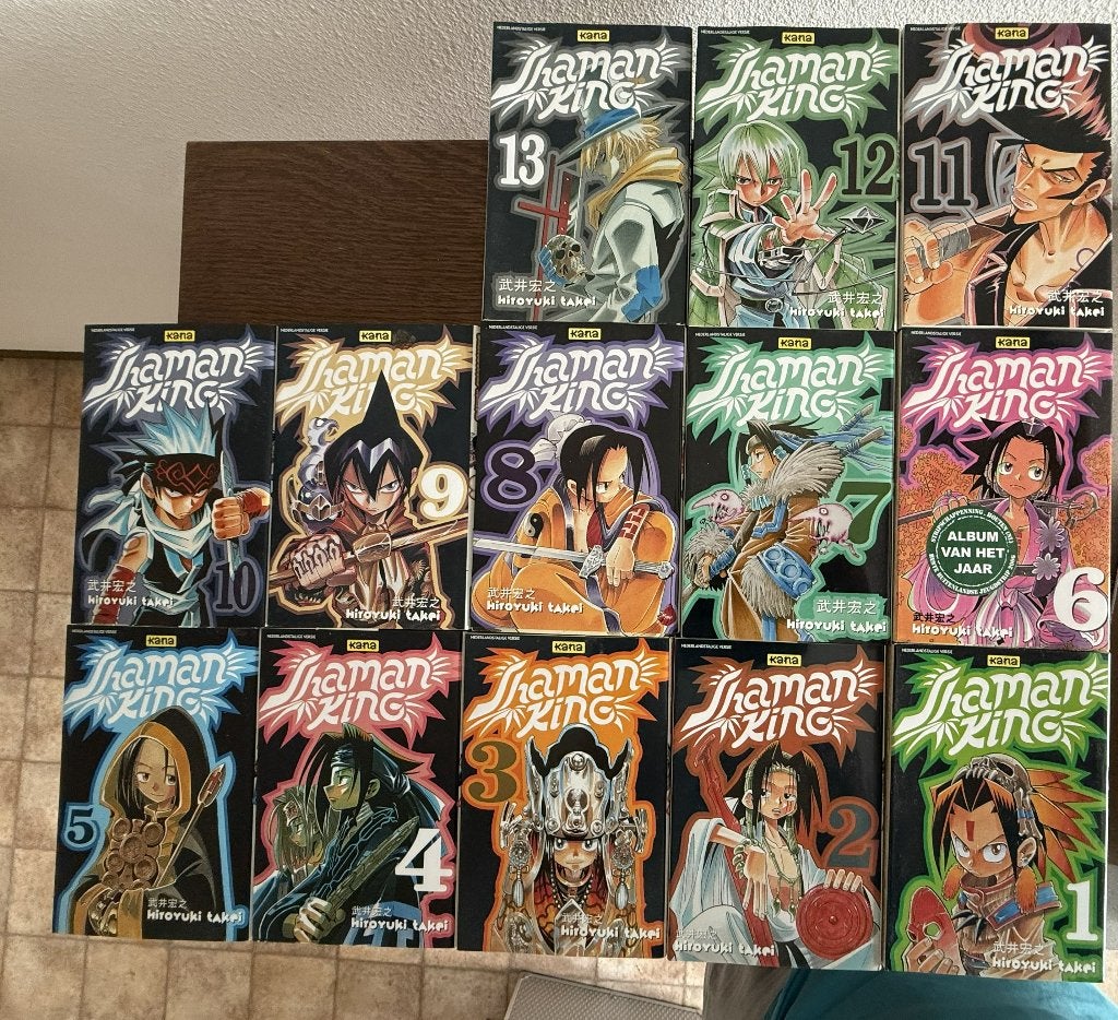 Manga Shaman King Nederlands, Ophalen of Verzenden, Zo goed als nieuw, Japan (Manga), Meerdere comics