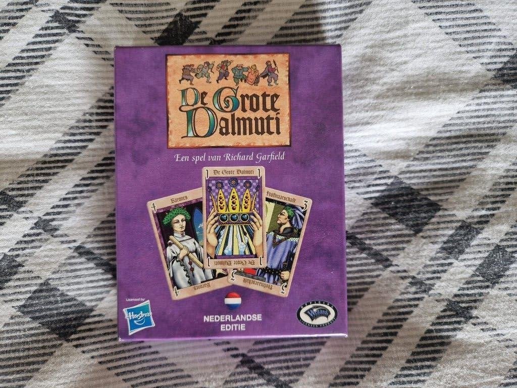 De Grote Dalmuti kaartspel ALS NIEUW, Hobby en Vrije tijd, Drie of vier spelers, Ophalen of Verzenden, Zo goed als nieuw, Asmodee