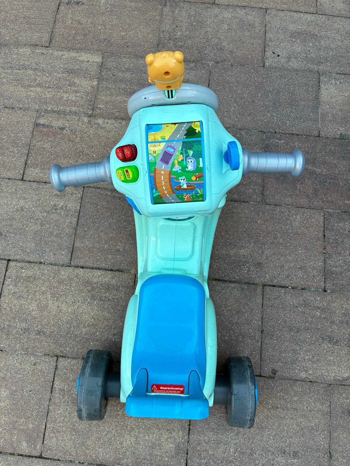 VTech 2-in-1 Loopscooter - Interactief Speelplezier, Ophalen of Verzenden, Gebruikt