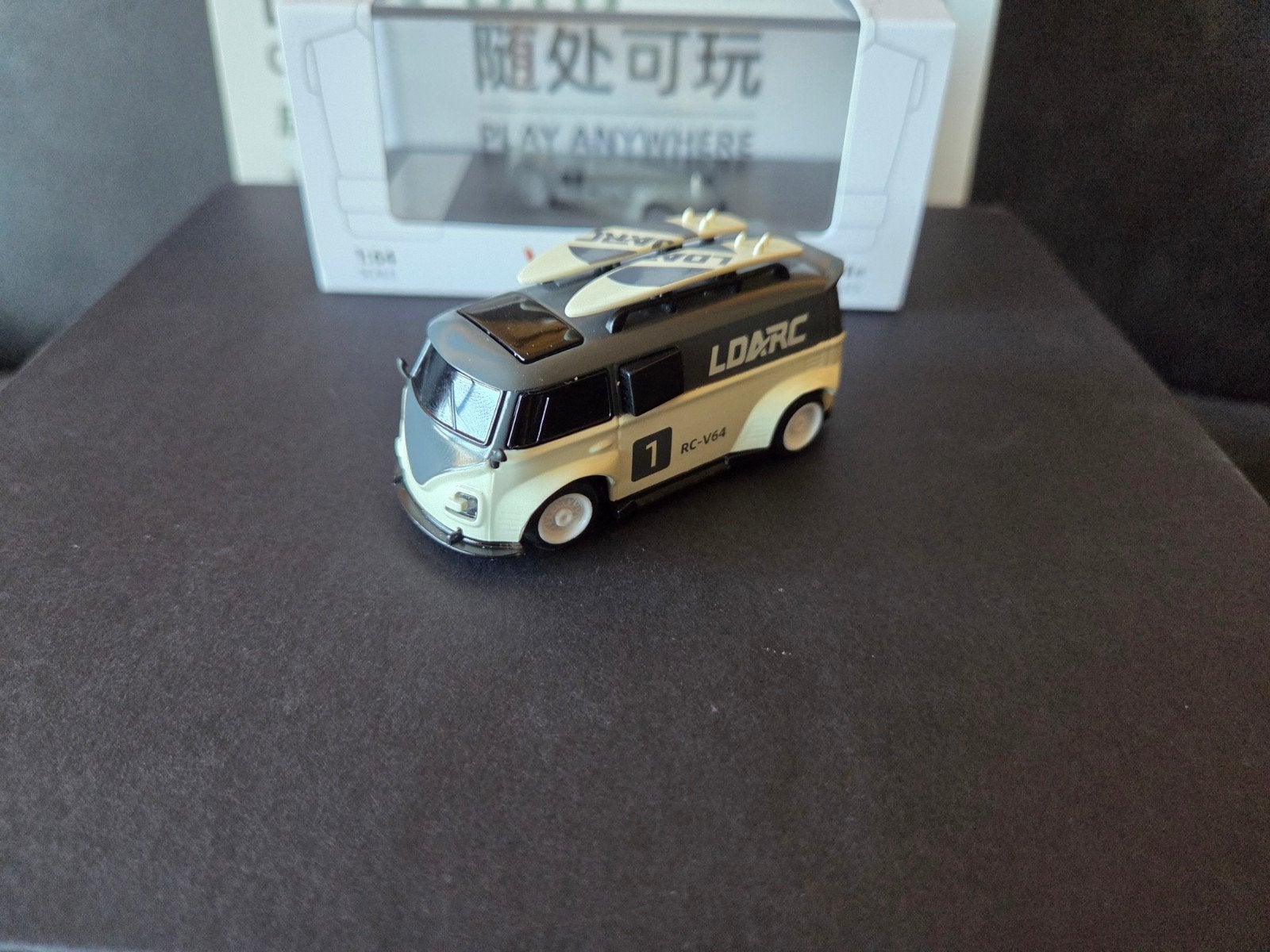 LDARC V64 rc bus 1:64, Hobby en Vrije tijd, Modelbouw | Radiografisch | Auto's, Elektro, Ophalen of Verzenden, Zo goed als nieuw