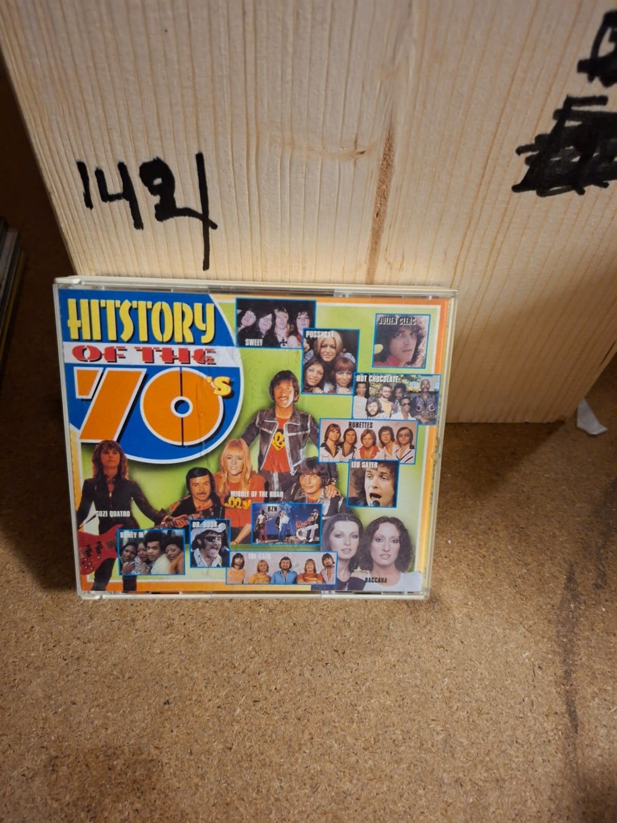 Hitstory of the 70's CD - Diverse artiesten, Ophalen of Verzenden, Gebruikt, Pop, Verzamelalbum
