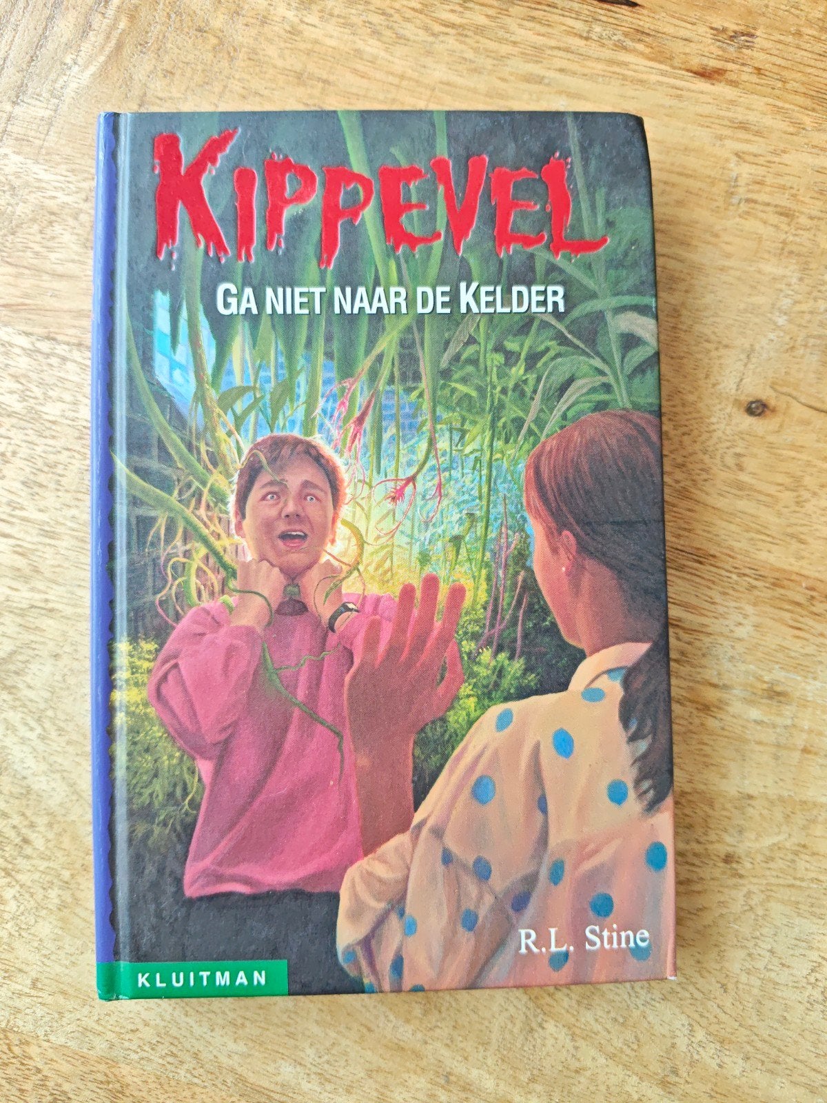 R.L. Stine - Ga niet naar de kelder, Ophalen of Verzenden, Zo goed als nieuw, R.L. Stine