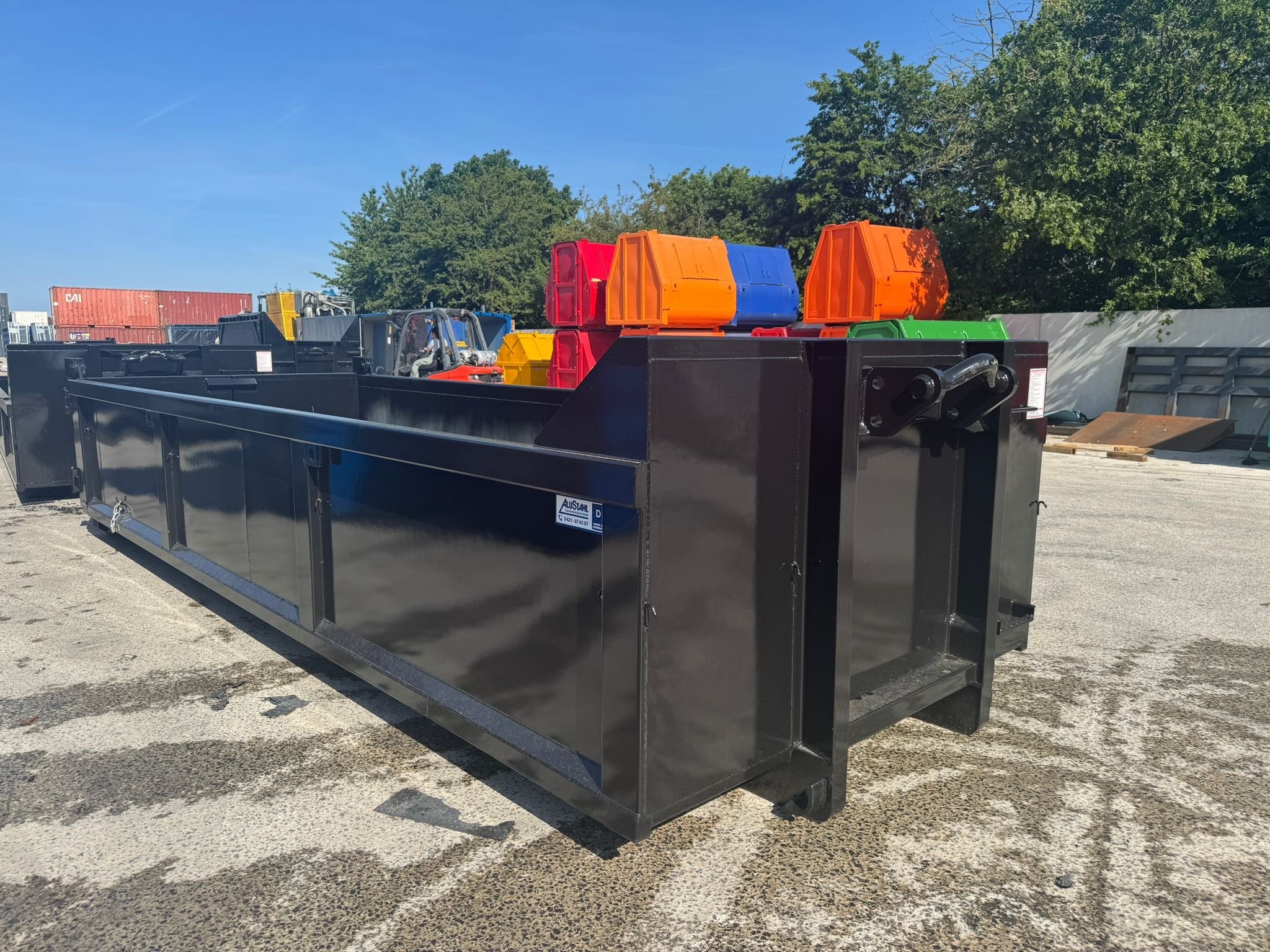 AluStahl Hardox open container 12m3 (bj 2024)