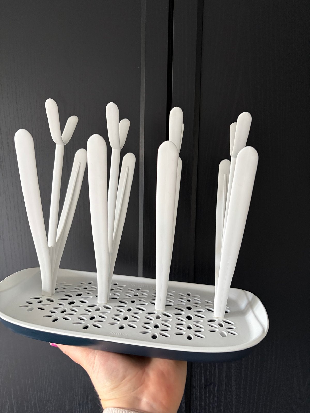 Avent flessenrekje/droogrekje voor babyflessen, Ophalen of Verzenden, Zo goed als nieuw