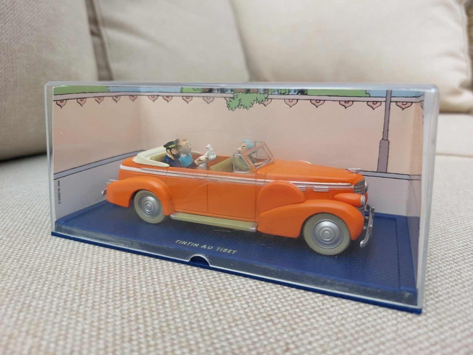 Kuifje in Tibet modelauto met Haddock en Kuifje, Ophalen of Verzenden, Zo goed als nieuw