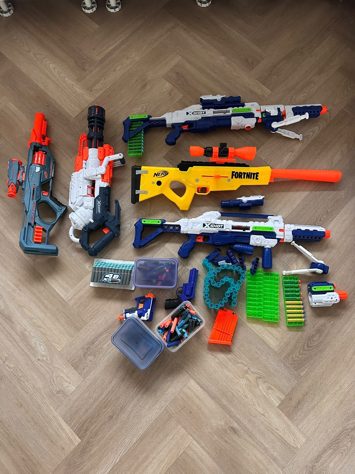 Diverse Nerf en X-Shot speelgoedpistolen, Ophalen of Verzenden, Gebruikt